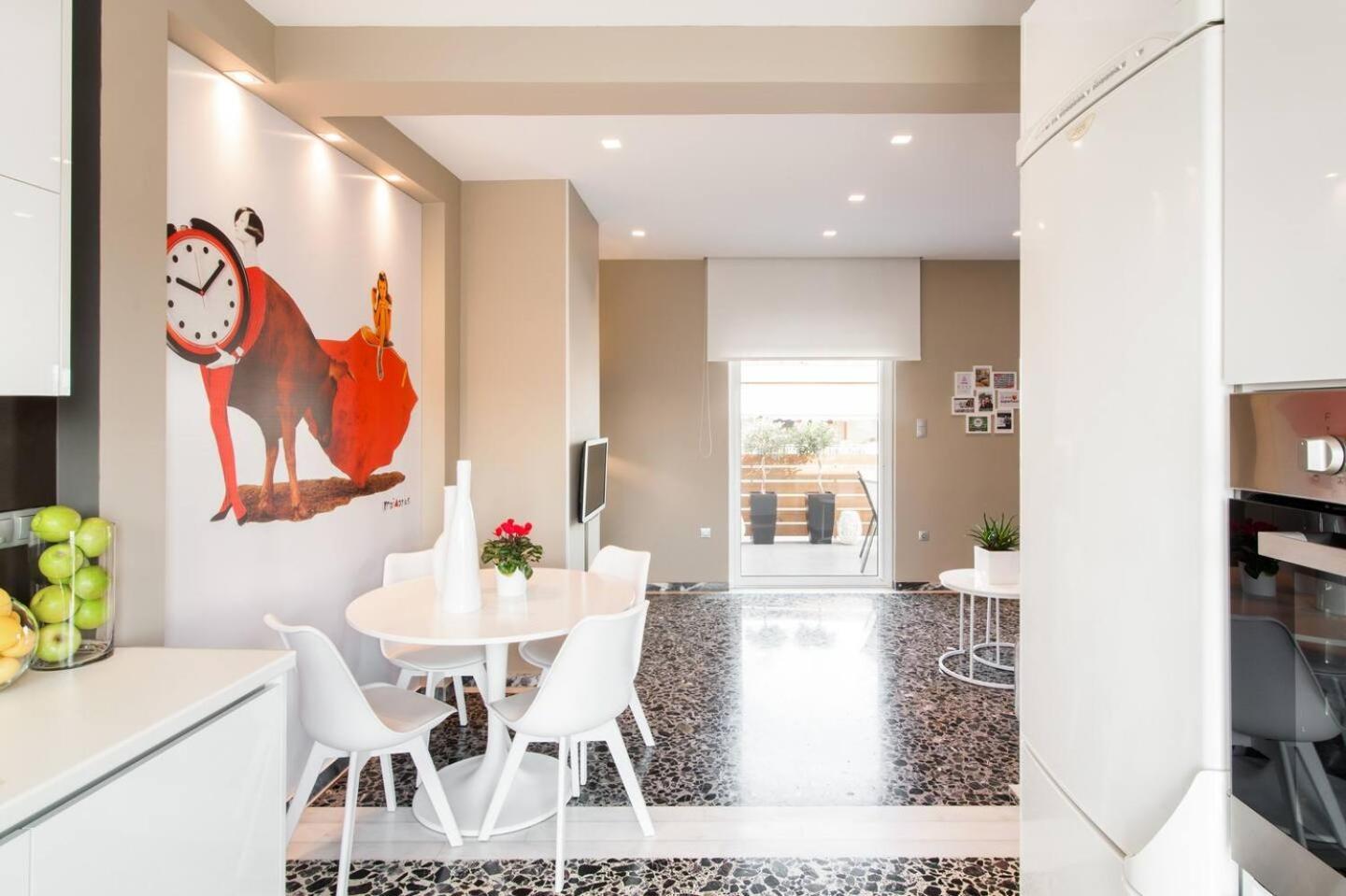 Ma Maison Nο 1, Penthouse, Acropolis And Lycabettus View, Ultra High Speed Internet 300 Mbps, 15' To Acropolis By Metro, 1' From Metro Station Atenas Exterior foto